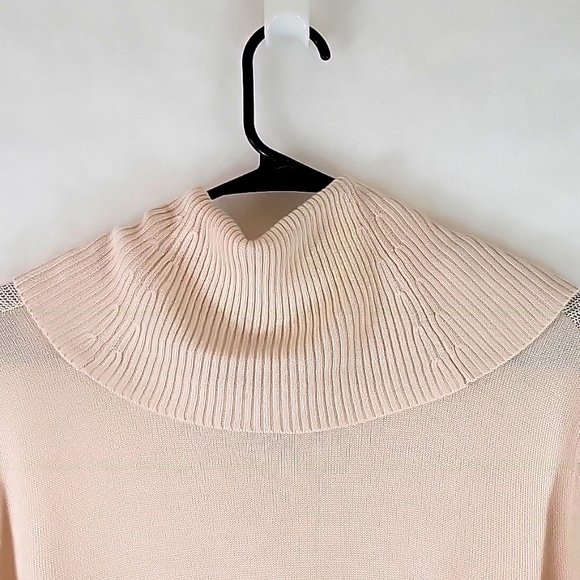 Vision 155 Cowell Neckline Long Sleeve Light weight Sweater Size L - Picture 8 of 11